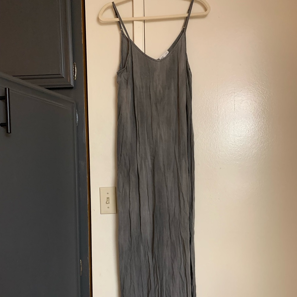 Socialite Long Grey Dress